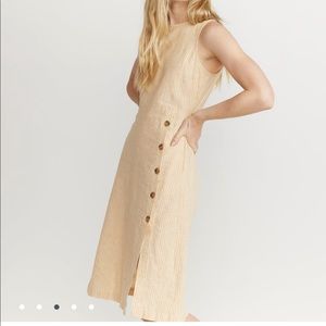 NWT Marine Layer Linen Skirt Dress